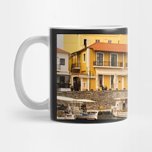 Fishing Boat in a Fortress Mug